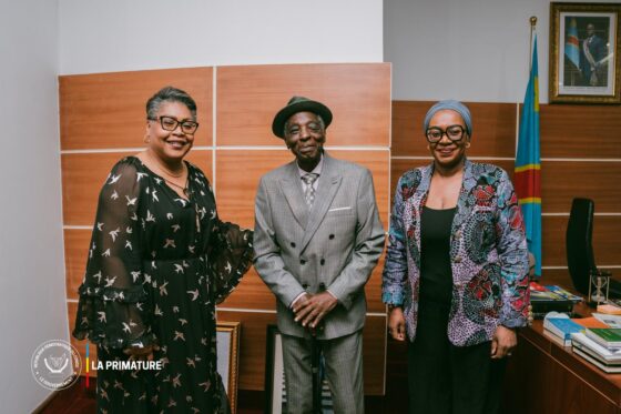 Culture : Judith Suminwa apporte son soutien au projet d’exposition des 90 ans du peintre Mavinga Ma Nkondo