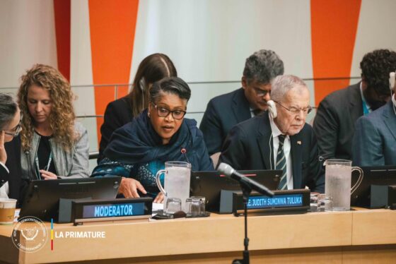 75e anniversaire de la Convention sur les réfugiés : Judith Suminwa appelle à renforcer la solidarité internationale face aux déplacements forcés