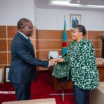 JUDITH SUMINWA RASSUREE DU BON DÉROULEMENT DE LA REVUE DES PROGRAMMES EN COURS AVEC LE FMI