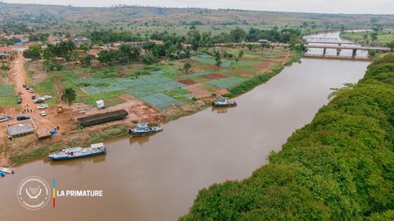 Kongo Central : à Madimba, la Première Ministre lance le transport cargo fluvial moderne sur la Rivière Inkisi